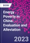 Energy Poverty in China. Evaluation and Alleviation - Product Thumbnail Image