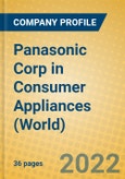Panasonic Corp in Consumer Appliances (World)- Product Image
