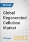 Global Regenerated Cellulose Market by Type (Fibers (Viscose, Lyocell, Modal), Films), Manufacturing Process, Source, End-user Industry (Fabrics, Automotive, Agriculture, Packaging) and Region (North America, Europe, APAC, Rest of the World) - Forecast to 2027 - Product Thumbnail Image