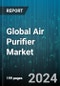Global Air Purifier Market by Technology (Activated Carbon, High-Efficiency Particulate Air, Ionic Filters), Type (In-Duct, Stand-Alone), Distribution Channel, Application - Forecast 2024-2030 - Product Thumbnail Image