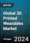 Global 3D Printed Wearables Market by Product (Fitness Trackers, Orthopedic Implants, Prosthetics), End-user (Academic Institutes, Hospital, Pharma & Biotech Companies) - Forecast 2024-2030 - Product Image