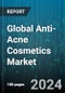 Global Anti-Acne Cosmetics Market by Product Type (Cleanser & Toner, Creams & Lotions, Emulsions & Mask), Type (Non-Pharmacological, Pharmacological), Gender, Formulations, Distribution Channel, End-User - Forecast 2024-2030 - Product Image