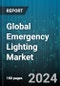 Global Emergency Lighting Market by Offering (Hardware, Services, Software), Power System (Central Power System, Hybrid Power System, Self-Contained Power System), Battery Type, Lighting Type, Application - Forecast 2024-2030 - Product Image