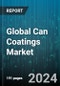 Global Can Coatings Market by Type (Acrylic, Epoxy, Polyester), Application (Aerosol Can, Beverage Can, Food Can) - Forecast 2024-2030 - Product Thumbnail Image