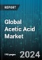Global Acetic Acid Market by Derivatives (Acetate Esters, Acetic Anhydride, Butyl Acetate), End-user (Chemicals, Food & Beverages, Paints & Coating) - Forecast 2024-2030 - Product Image