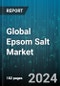 Global Epsom Salt Market by Form (Crystal, Granules, Powder), Grade (FCC Grade, Pharmaceutical Grade, Technical Grade), Distribution channel, Application, Packaging - Forecast 2024-2030 - Product Thumbnail Image