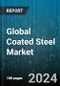 Global Coated Steel Market by Product Type (Metallic Coated Steel, Organic Coated Steel, Tinplate), Application (Automotive Components, Construction & Building Components, Electrical Appliances) - Forecast 2024-2030 - Product Thumbnail Image