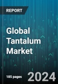 Global Tantalum Market by Product (Alloys, Carbide, Metal), Form (Granules, Pellets, Powder), End-User - Forecast 2023-2030- Product Image