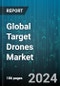 Global Target Drones Market by Engine Type (IC, Jet), Target Type (Free-Flying, Full-Scale, Sporting), Mode Of Operation, Application - Forecast 2024-2030 - Product Thumbnail Image