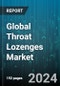 Global Throat Lozenges Market by Ingredient Type (Menthol Throat Lozenges, Non-Menthol Throat Lozenges), Type (Compressed Lozenges, Hard Candy Lozenges, Soft Lozenges), Usage, Distribution Channel, Application - Forecast 2024-2030 - Product Image