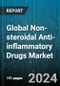 Global Non-steroidal Anti-inflammatory Drugs Market by Disease Indication (Arthritis, Migraine, Ophthalmic Diseases), Drugs (Over-the-counter Drugs, Prescription), Route of Administration, Distribution Channel - Forecast 2024-2030 - Product Image
