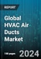 Global HVAC Air Ducts Market by Product Type (Fiberglass Duct Boards, Flexible Non-Metallic Ducts, Sheet Metal Ducts), Material (Aluminum, Fiberglass, Galvanized Steel), End User - Forecast 2024-2030 - Product Image