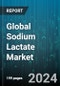 Global Sodium Lactate Market by Form (Liquid, Powder), Application (Beverages, Clinical Nutrition, Cosmetics) - Forecast 2024-2030 - Product Image