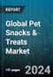 Global Pet Snacks & Treats Market by Product (Chewables, Eatables), Distribution Channel (Online, Specialty Pet Stores, Supermarkets & Hypermarkets) - Forecast 2024-2030 - Product Image