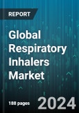 Global Respiratory Inhalers Market by Product Type (Dry Powder Inhaler, Metered Dose Inhaler, Nebulizer), Age Group (Adults, Pediatric), Mode, Disease Indication, End-Use - Forecast 2024-2030- Product Image