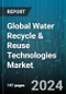 Global Water Recycle & Reuse Technologies Market by Technology (Biological Filtration, Chemical Filtration, Membrane Filtration), Source of Water (Greywater Reuse, Rainwater Harvesting, Wastewater Treatment Plants), Application - Forecast 2024-2030 - Product Thumbnail Image