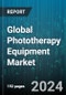Global Phototherapy Equipment Market by Product (Conventional Phototherapy Equipment, Fiber Optic Phototherapy Equipment, LED Phototherapy Equipment), Radiation (Ultraviolet A (UVA), Ultraviolet B (UVB), Ultraviolet C (UVC)), Application, End-User - Forecast 2024-2030 - Product Image