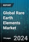 Global Rare Earth Elements Market by Product (Oxides/ Ore, Pure/ Extracted Metals), Type (Cerium Oxide, Dysprosium Oxide, Europium Oxide), Application - Forecast 2024-2030 - Product Image