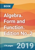 Algebra. Form and Function. Edition No. 2- Product Image