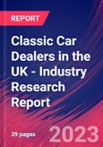 Classic Car Dealers in the UK - Industry Research Report- Product Image