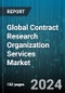 Global Contract Research Organization Services Market by Type (Clinical Research Services, Consulting Services, Data Management Services), Trial Phase (Phase I, Phase II, Phase III), Therapeutic Area, Molecule Type, End-User - Forecast 2024-2030 - Product Image