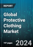Global Protective Clothing Market by Material Type (Aramid & blends, Cotton Fibers, Laminated Polyesters), Application (Biological or Radiation, Chemical, Mechanical), End-Use Industry - Forecast 2024-2030- Product Image