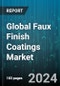 Global Faux Finish Coatings Market by Product (Marbleizing, Metallics, Plasters), Application (Building & Construction, Furniture) - Forecast 2024-2030 - Product Thumbnail Image