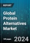 Global Protein Alternatives Market by Source (Algal protein, Insect Protein, Mycoprotein), Application (Animal Feed & Pet Food, Dietary Supplements, Food & Beverage) - Forecast 2024-2030 - Product Thumbnail Image