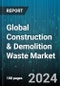 Global Construction & Demolition Waste Market by Business Sector (Construction, Demolition, Renovation), Waste Type (Cardboard, Glass, Inert), Service Type - Forecast 2024-2030 - Product Thumbnail Image