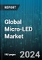 Global Micro-LED Market by Usage (Display, Lighting), Industry Vertical (Aerospace & Defense, Automotive, Consumer Electronics) - Forecast 2024-2030 - Product Thumbnail Image