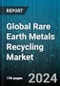 Global Rare Earth Metals Recycling Market by Technology (Hydrometallurgical, Pyrometallurgical), Source (Batteries, FCC, Fluorescent Lamps), Application - Forecast 2024-2030 - Product Thumbnail Image