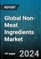 Global Non-Meat Ingredients Market by Ingredient (Binders, Coloring Agents, Extenders), Meat Type (Poultry Meat, Red Meat), Product Type, Source - Forecast 2024-2030 - Product Thumbnail Image