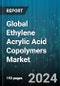 Global Ethylene Acrylic Acid Copolymers Market by Type (20wt% Comonomer, 5wt% Comonomer, 9wt% Comonomer), Category (Higher Melt Index, Lower Melt Index), Application - Forecast 2024-2030 - Product Image