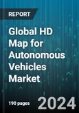 Global HD Map for Autonomous Vehicles Market by Level of Automation (Autonomous Driving Vehicles, Semi-Autonomous Driving Vehicles), Service (Advertisement, Localization, Mapping), Solution, Usage - Forecast 2024-2030- Product Image