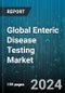 Global Enteric Disease Testing Market by Pathogen Tested (Campylobacter, Clostridium, E. coli), Technology (Chromatography & Spectrometry, Immunoassay, Polymerase Chain Reaction), End-Use - Forecast 2024-2030 - Product Image