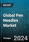 Global Pen Needles Market by Product (Safety Pen Needles, Standard Pen Needles), Length (10mm, 12mm, 4mm), Application, Mode of Purchase, Sales Channel, End-Use - Forecast 2024-2030 - Product Thumbnail Image