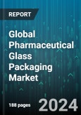 Global Pharmaceutical Glass Packaging Market by Product (Ampoules, Bottles & Jars, Cartridges & Syringes), Drug Type (Biologic, Branded, Generic), Material, Application - Forecast 2024-2030- Product Image