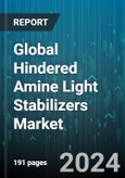 Global Hindered Amine Light Stabilizers Market by Type (Monomeric, Oligomeric, Polymeric), Application (Adhesives & Sealants, Paints & Coatings, Plastics), End-use Industry - Forecast 2024-2030- Product Image