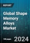Global Shape Memory Alloys Market by Type (Copper-Based, Fe-Mn-Si, Nickel-Titanium (Nitinol)), End Use Industries (Aircraft, Biomedical, Construction & Housing) - Forecast 2024-2030 - Product Image