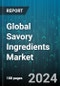 Global Savory Ingredients Market by Origin (Natural, Synthetic), Type (Hydrolyzed Animal Protein, Hydrolyzed Vegetable Protein, Monosodium Glutamate), Form, Application - Forecast 2024-2030 - Product Image