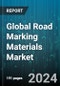 Global Road Marking Materials Market by Type (Paint-Based Markings, Polymer-based Markings), Application (Airport Marking, Antiskid Marking, Factory Marking) - Forecast 2024-2030 - Product Image