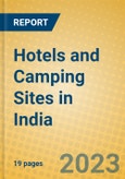 Hotels and Camping Sites in India: ISIC 551- Product Image