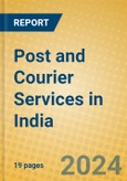 Post and Courier Services in India: ISIC 641- Product Image