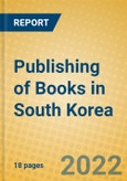Publishing of Books in South Korea- Product Image
