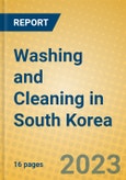 Washing and Cleaning in South Korea- Product Image
