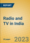Radio and TV in India: ISIC 9213- Product Image