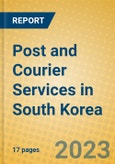 Post and Courier Services in South Korea- Product Image