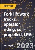 2024 Global Forecast for Fork lift work trucks, operator riding, self-propelled, LPG (2025-2030 Outlook)-Manufacturing & Markets Report- Product Image