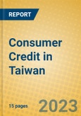 Consumer Credit in Taiwan- Product Image