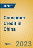 Consumer Credit in China- Product Image